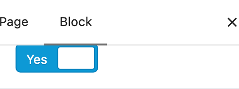 Show Date setting in the block editor sidebar