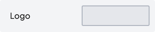 Logo setting in the block editor sidebar
