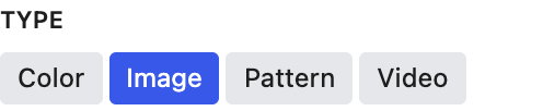 Type setting in the block editor sidebar