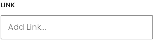 Link URL setting in the block editor sidebar