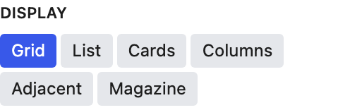 Columns setting in the block editor sidebar