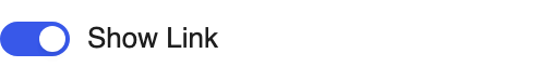 Show Link setting in the block editor sidebar