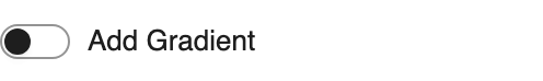 Add Gradient setting in the block editor sidebar