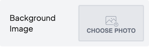 Background Image setting in the block editor sidebar