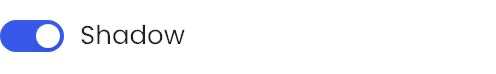 Shadow setting in the block editor sidebar