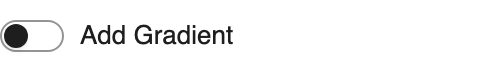 Add Gradient setting in the block editor sidebar