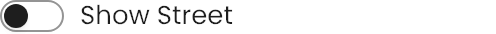 Show Street setting in the block editor sidebar
