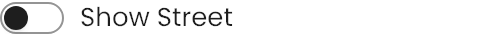 Show Street setting in the block editor sidebar