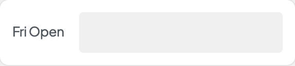 Fri Open setting in the block editor sidebar