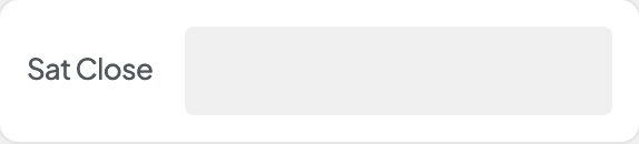 Sat Close setting in the block editor sidebar