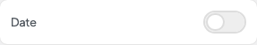 Date setting in the block editor sidebar