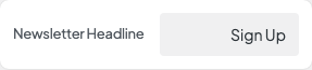 Newsletter Headline setting in the block editor sidebar