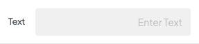 Text setting in the block editor sidebar