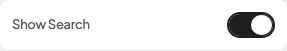Show Search setting in the block editor sidebar