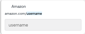 Amazon setting in the block editor sidebar