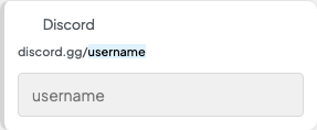 Discord setting in the block editor sidebar