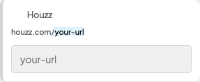Houzz setting in the block editor sidebar