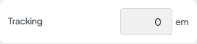 Tracking setting in the block editor sidebar