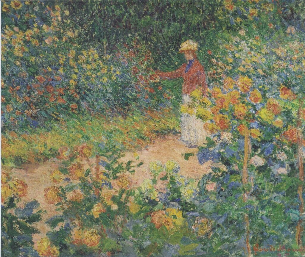 In the Garden. Artist: Claude Monet. Date: 1895.