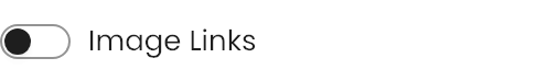 Image Links setting in the block editor sidebar
