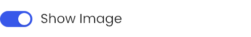 Show Image setting in the block editor sidebar