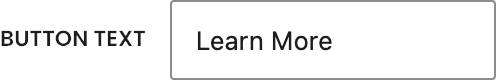 Button Text setting in the block editor sidebar
